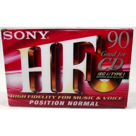 CASSETTE  SONY 2x 90 minuti Position Normal  NUOVO