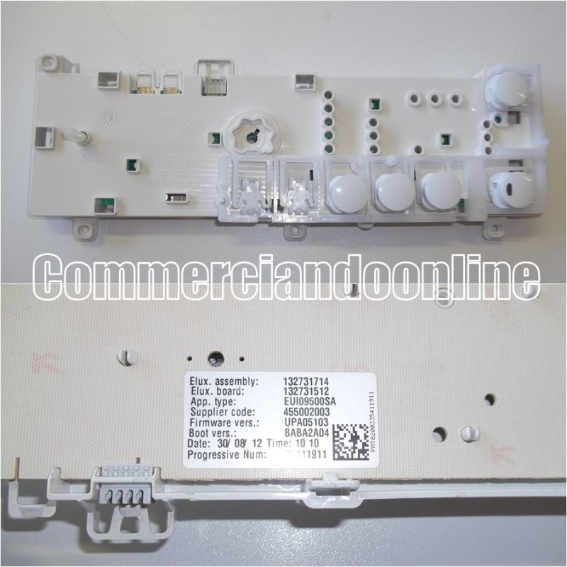 SCHEDA COMANDI COD. 455002003 PER LAVATRICE ZOPPAS PWG6810K usato