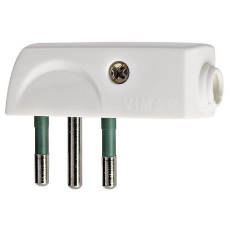 SPINA  VIMAR COD 00206.B  2 MODULI +T 10a SPA 11  90^  NUOVO